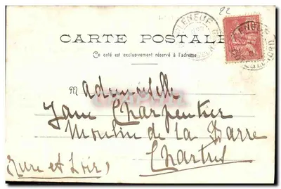 A extremidade do Cap Fréhel — vista das falésias — editora desconhecida, n° 221bis — Verso