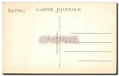 Cap Fréhel — A Falcão — Costa da Esmeralda — Verso