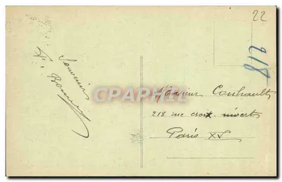 ÉTABLES (C.-du-N.) — Ponta de Falaise — J. P. Batail, fotógrafo, St-Quay-Perrières (C.-du-N.) — Verso