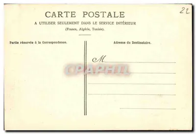 Etables (Côtes-du-Nord) — Porta de Entrada da Cidade Durand (século XIV) — J.-B. Barat, edit.-foto, Saint-Quay — Verso