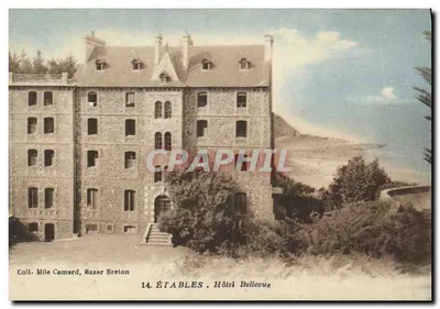 ÉTABLÈS. Hotel Bellevue — Coleção Mile Camard, Bazar Breton, n°14
