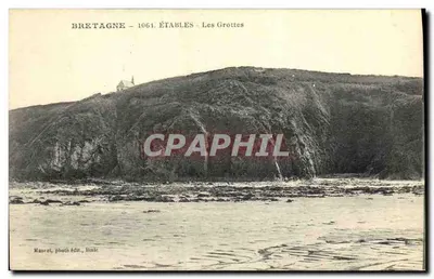 Bretanha - Étables - As Grutas — Maurel, fot. édit., Bintec
