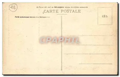 Saint-Brieuc — Velhas Casas na Rue Fardel — Edição dos Grandes Magazines « A la Samaritaine », St-Brieuc — Verso