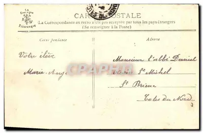 Most na bulwarze Rohannech — St-Brieuc — Wydawca A. Warton, n°1228 — Rewers