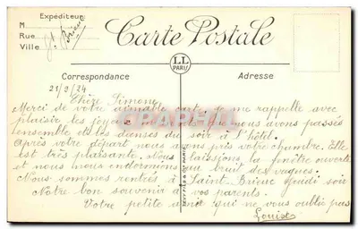 Saint-Brieuc — Sous-la-Tour — The Lighthouse — LL — Back