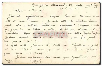 Saint-Brieuc — Kaserna Guébriant — Artaud et Nozais, Nantes — Rewers