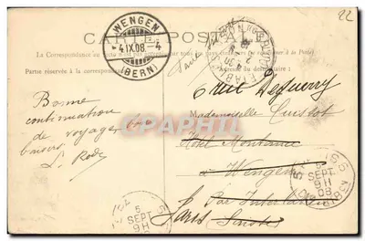 Saint-Brieuc — Nowa linia linii kolejowych departamentowych — Pałac Sądowy — Rewers