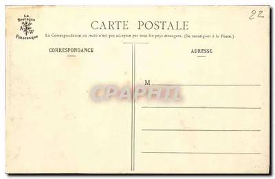 Le Légué-St-Brieuc — Szlak do wyciągnięcia wody — Wieża Cesson — Kolekcja A. Waron, St-Brieuc — Rewers