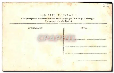 A Bretanha Pitoresca — A Praia de l'Isnin — A Ponta — Coleção A. Waron St-Brieuc — Verso