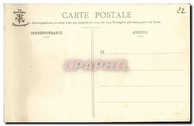 Saint-Quay-Portrieux — A Praia da Condessa — Coleção A. Waron, St-Brieuc — Verso