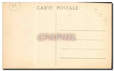 생퀴-포트리유 - 8월의 해변 - C. P. A. 출판물 번호 7883 — 뒷면