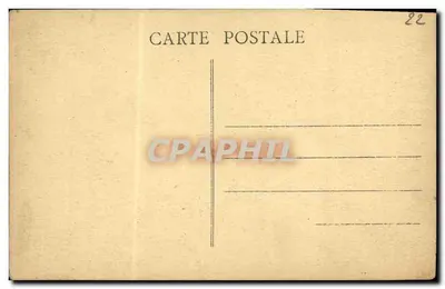 Perros-Guirec (C.-du-N.) - Hotel Belle-Vue - Sala de Jantar — Verso
