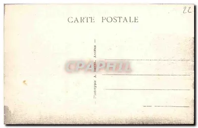 Perros-Guirec (C.-du-N) - A Baía de Trestraou e "La Roseraie" — Verso