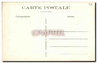 Castelo de Costaères em Perres-Guirec (C.-du-N.) — onde Henri Sienkiewicz escreveu « Quo Vadis » — A.B. n°201 — Verso