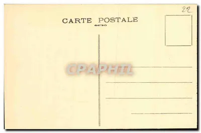 Ilha de Bréhat (C.-du-N.) — Rochas estranhas. Roc'h ar Braz. O Dragão — E. Hamonic, foto. Edit. Marchand Bréhat, n°2470 — Verso