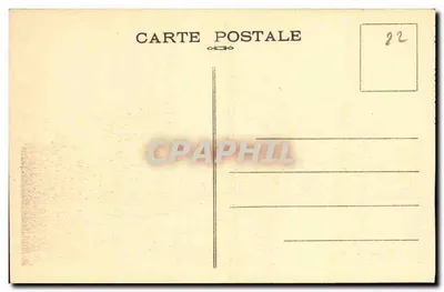 Ilha de BRÉHAT — Claro na Floresta da Cidadela — Edição E. Hamon, n° 8071 — Verso