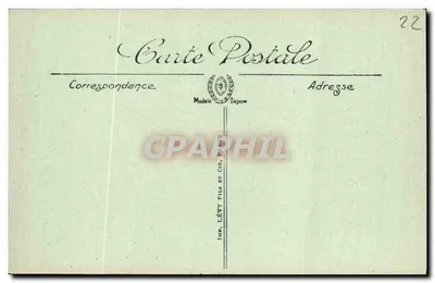 Trégastel — Grupo de Rochas da Ilha Ronde — LL. — Verso