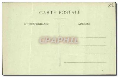 Trégastel — Skaliste wybrzeże Wyspy z Lapinami — J. Borel, wyd. Rennes — Rewers