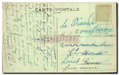 Os Blocos da Praia de Trégastel (C.-du-N.) — Praias da Bretanha — Coleção E. Hamonic, St B. — Verso