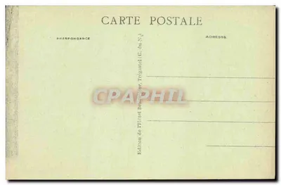 Trégastel (C.-du-N.) - A Praia através dos pinheiros do Bois d'Amour — A. B., n° 315 — Verso