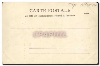La Cour du Château — Pau — R.&J.D. 10708, 22 — Rewers