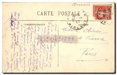 Arcachon (Côte d'Argent) — Widok w lesie — BR - 2341 — Rewers
