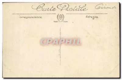 Bordeaux — Colonna dei Girondini e i Quinconces — Selecta — Verso