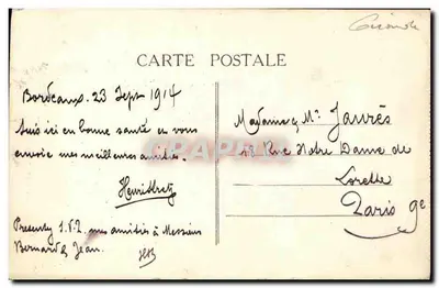 Bordeaux — Tour Saint-Michel — A.H. 12 — Verso