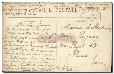 La Grosse Cloche - Burdeos — editor BR-314 — Reverso