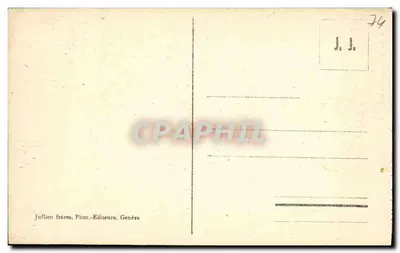 Chamonix — Morze lodowe i Hotel Montenvers — J.J. 2225 — Rewers
