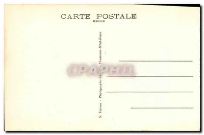 Chamonix-Mont-Blanc — Morze lodowe — G. Tairraz — Rewers
