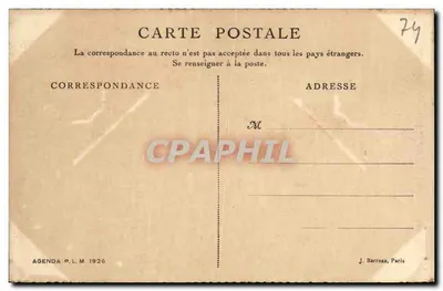 Monte Branco — Traversia de uma crevasse — Agenda P.L.M. 1926 — Verso