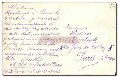 Chamonix — Wspinaczka na Mont Blanc — L.L. n°221 — Rewers
