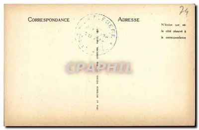 Chamonix-Mont-Blanc — Widok na La Flégère i łańcuch Mont-Blanca — LL 197 — Rewers