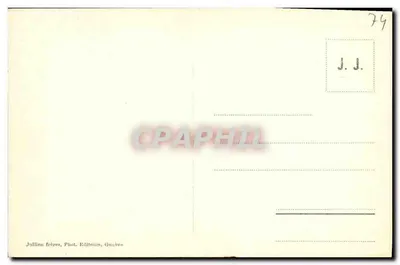 Widok z szczytu Mont-Blanc — Chamonix — J.J. 6669 — Rewers
