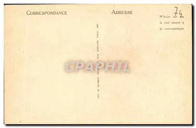 Massif du Mont-Blanc — Barberine — Le Pont-Frontière — LL. — Verso