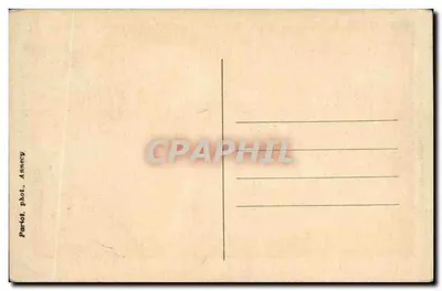 Góry Fier — Okolice Annecy — Pittoreskie miejsca w Savoi, nr 71 — Rewers