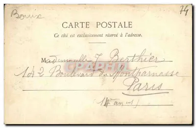 Lago de Annecy, entre Menthon e Veyrier — Pittier, fot.édit., Annecy, n°948 — Verso