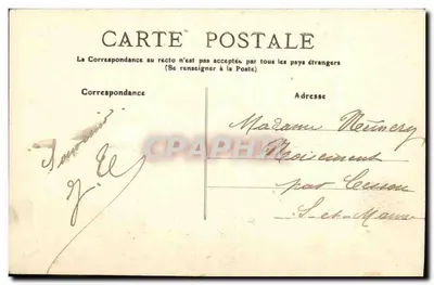 Évian-les-Bains, la Digua — Alta Savoia — editore sconosciuto, n°13 — Verso