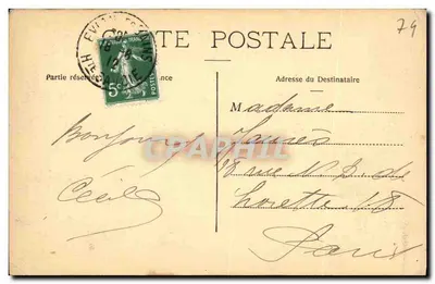Evian-les-Bains — Terrace of the Royal-Hôtel — Collection de la Source Cachai, No. 105 — Back