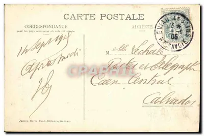 Evian-les-bains — Quai — J. J. 2418 — Rewers