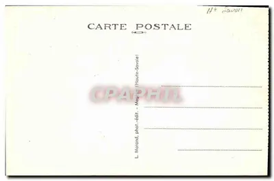 Saint-Gervais-les-Bains — Chaminé das Fadas — n°157 — Verso