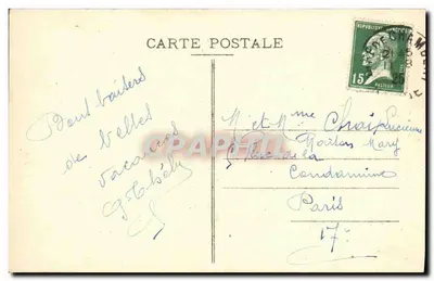 Cusy (Haute-Savoie) — Ponte da Abîme sobre o Chérán (94 m. de altura) — Fotografia Giffmal, Chambéry — Verso
