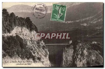 Ponte da Abime sobre o Cheran — construído em 1887 — L.F. 1609