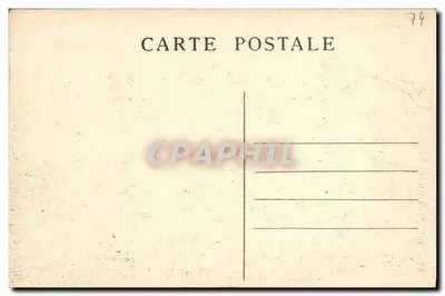 Savole – Okolice Glandon — Aiguilles d'Argentières i przełęcz Croix (2558 m.) — A. Mollaret, Grenoble — Rewers