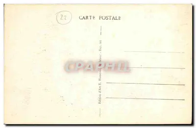 PLOUGRESCANT — Os curiosos Rochers de Portz Caff — Edição E. Harmonic - St-Briouic — Verso