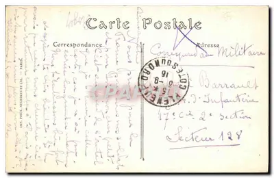 Okręgi PLENEUF (Côtes-du-Nord) — Zamek Bien-Assis, fosy — Rewers