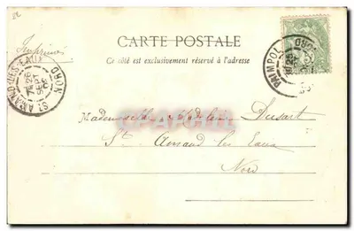 O Ponte St François e Plougniel — Bret-Talabarden, editor - Cliché Huard — Verso
