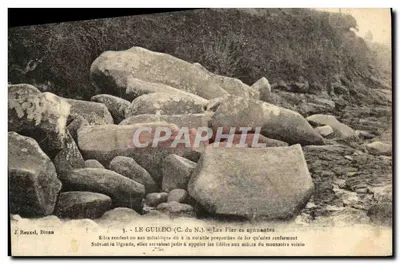 Le Guildo (C. du N.) — As Pedras Agnantes — J. Reuxel, Dionn