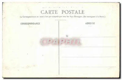Rochas de Plougastel e Vale de Kerhuon — Editor F.T. BREST, n°4 — Verso